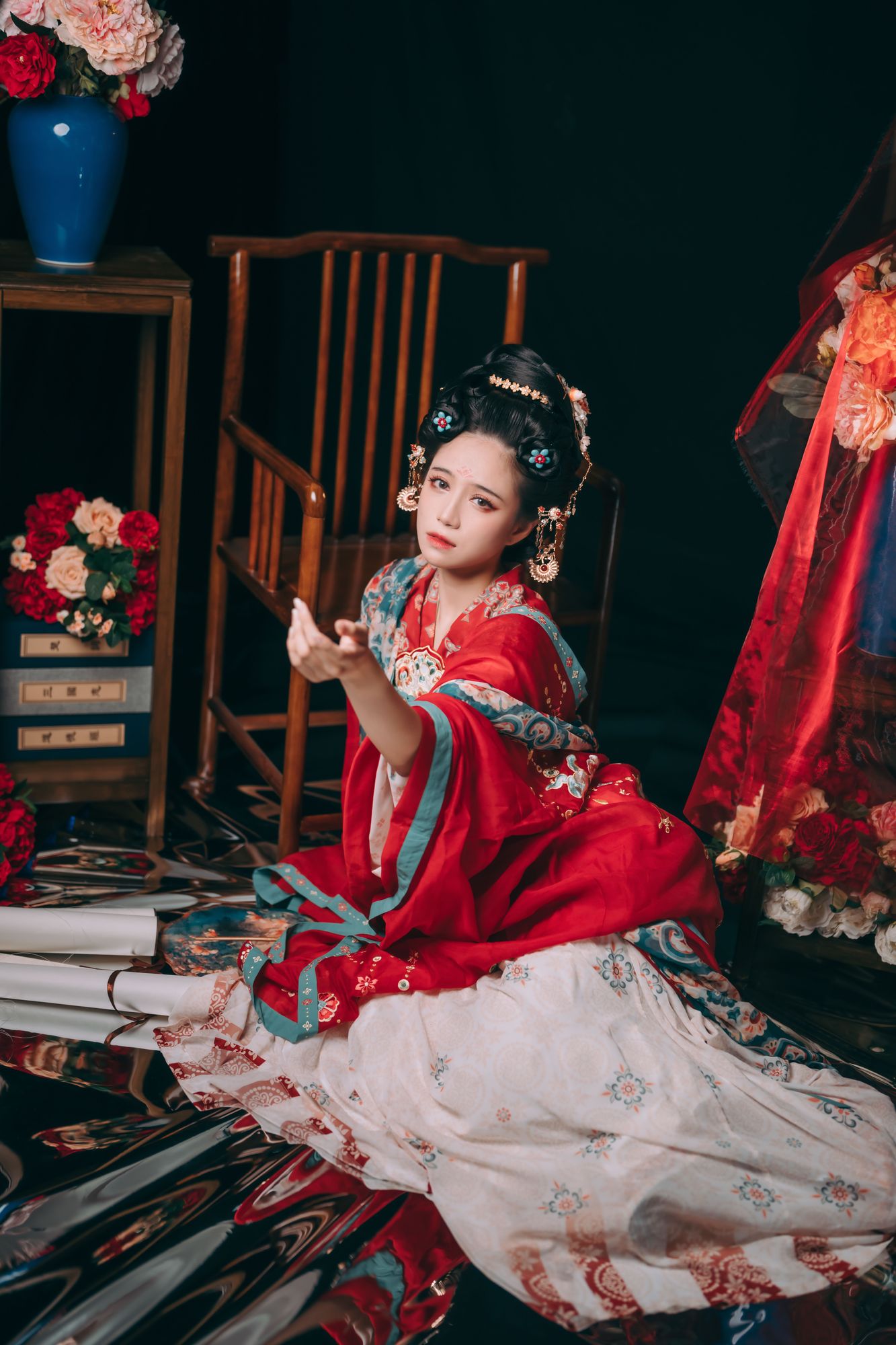 图片[6]-No.054 – 花想容颜 [22P]-coswz-cos王者