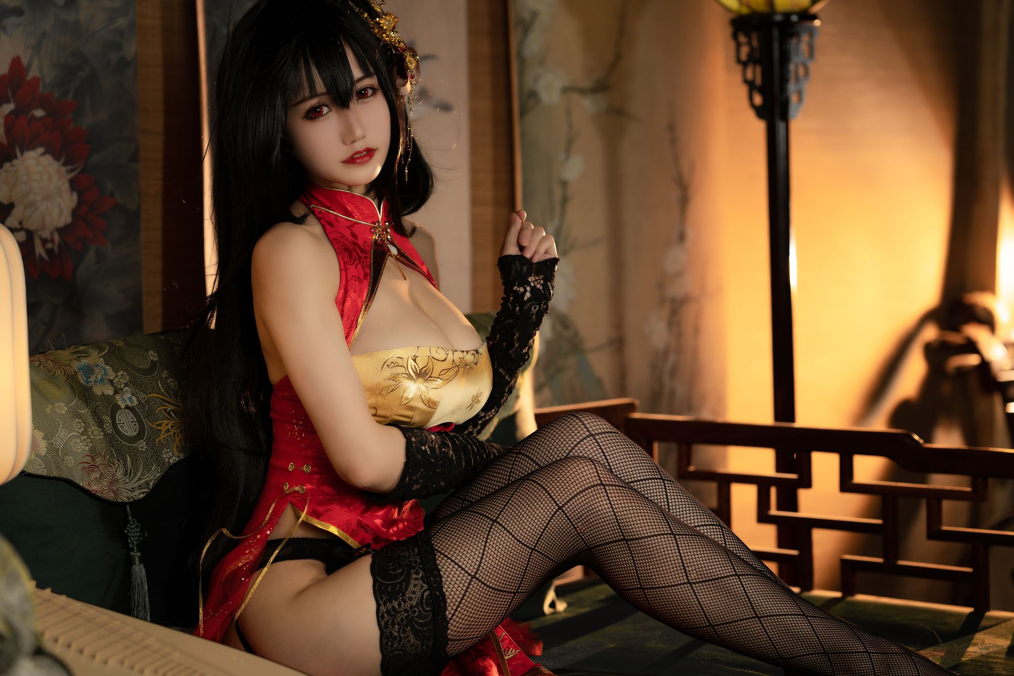 图片[9]-No.062 – 大凤旗袍 [30P]-coswz-cos王者
