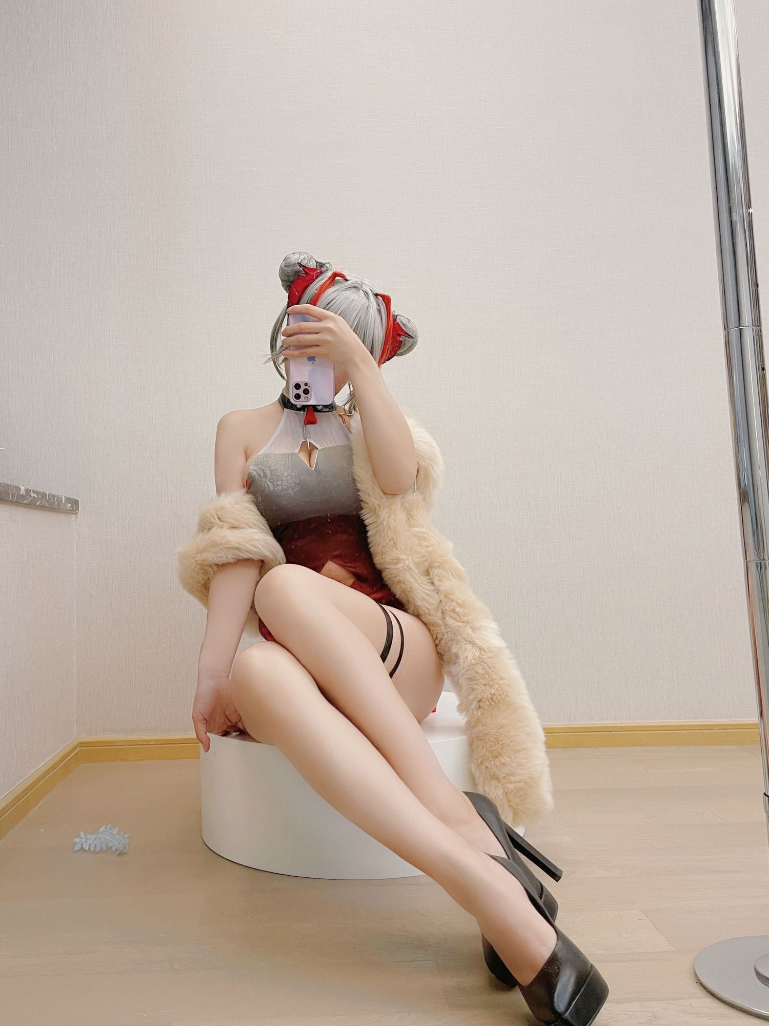 图片[6]-No.020-w旗袍 [33P]-coswz-cos王者
