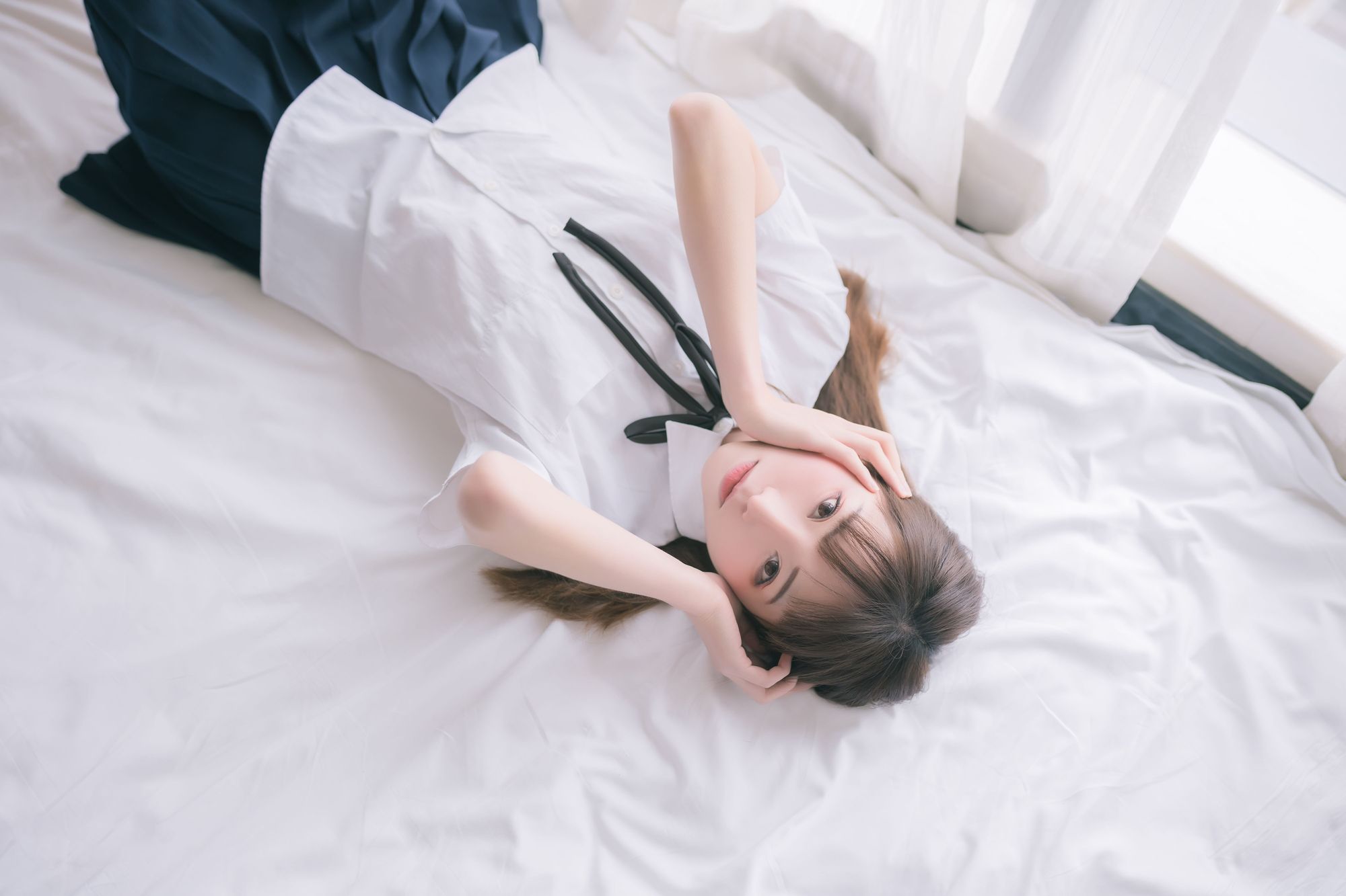 图片[45]-No.001-JK小姐姐 [48P]-coswz-cos王者