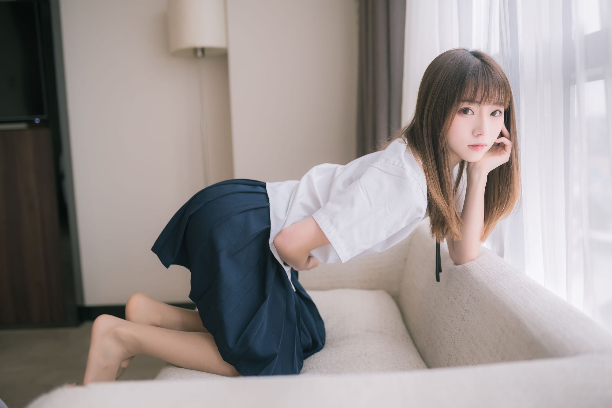 图片[20]-No.001-JK小姐姐 [48P]-coswz-cos王者