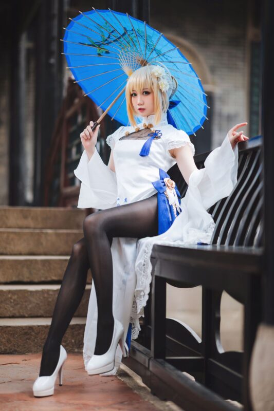 No.001-saber旗袍 [28P]-coswz-cos王者