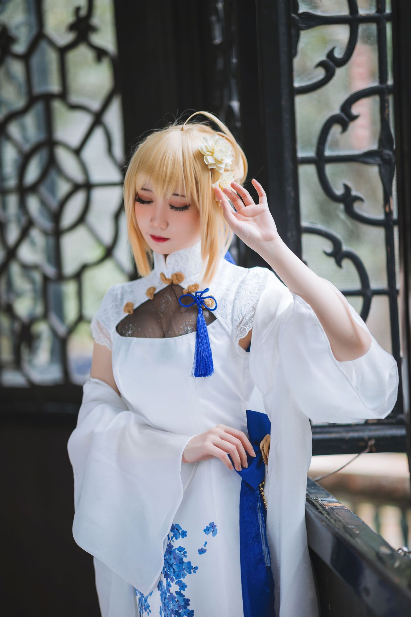 图片[6]-No.001-saber旗袍 [28P]-coswz-cos王者