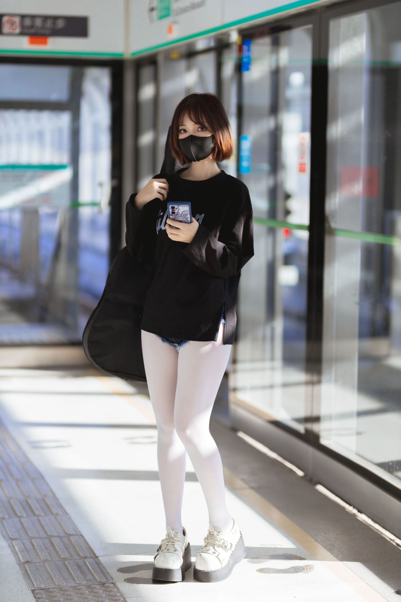 图片[21]-No.004-升玖老师 地铁吉他 [26P]-coswz-cos王者