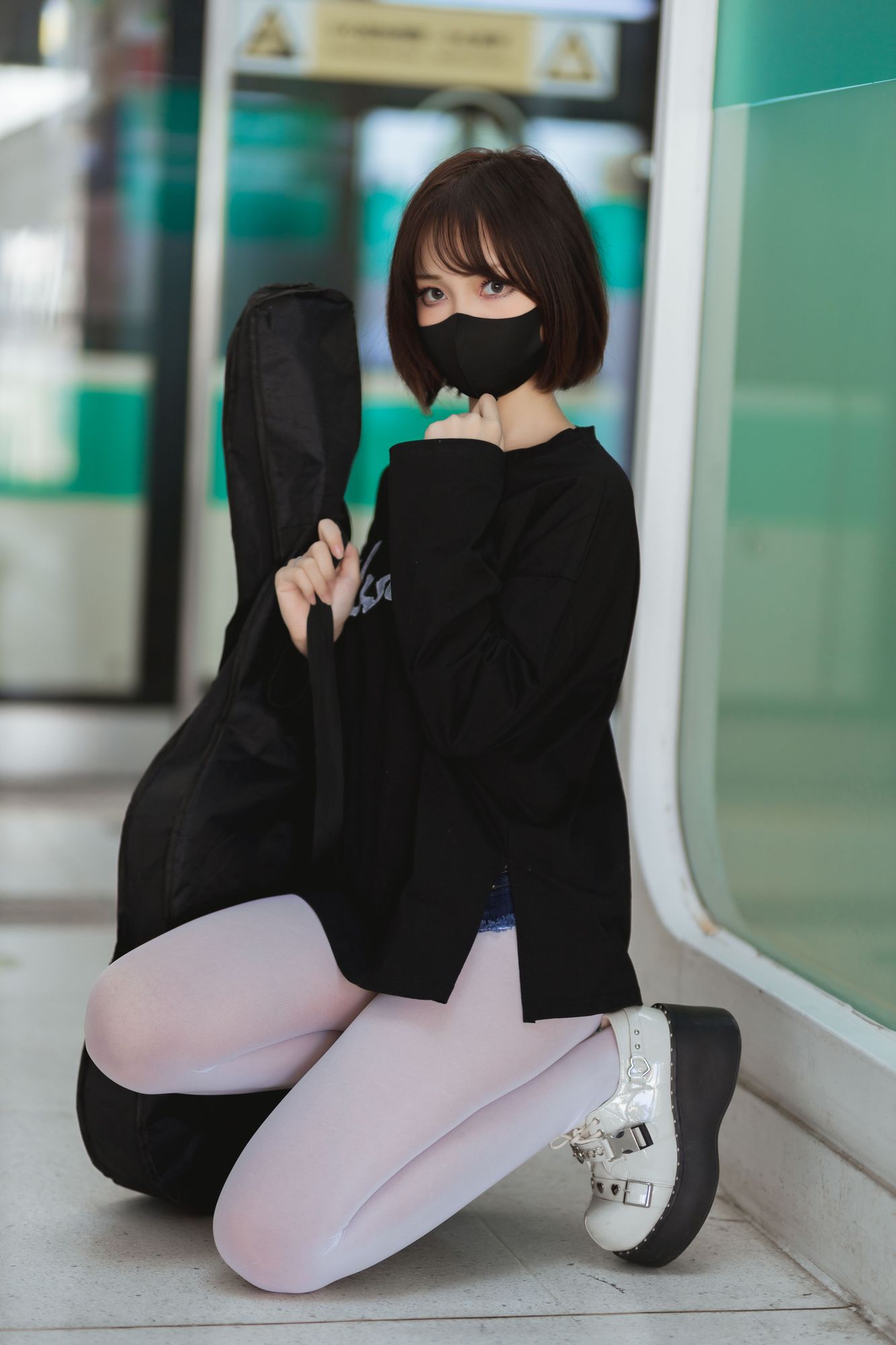 图片[15]-No.004-升玖老师 地铁吉他 [26P]-coswz-cos王者