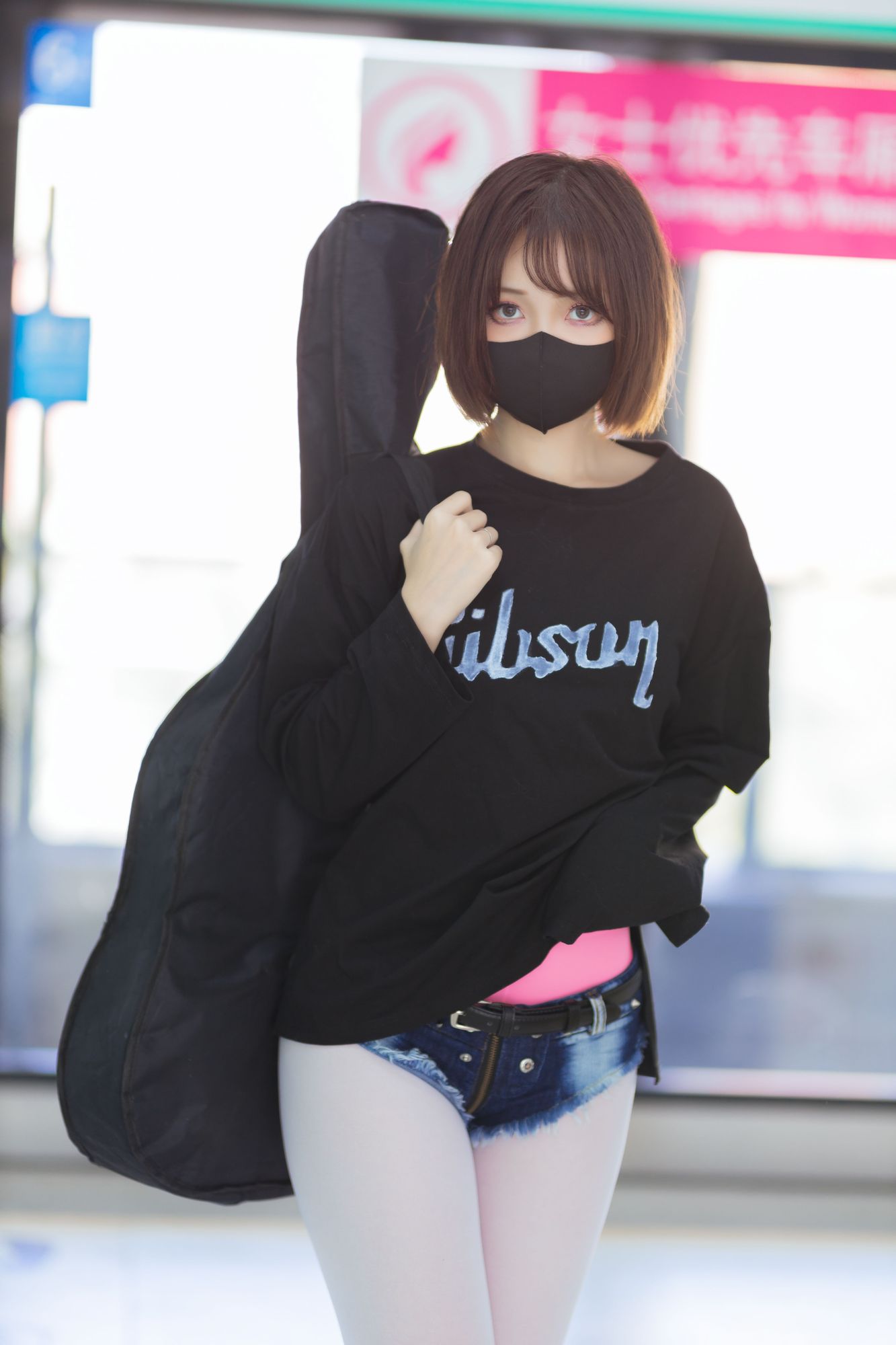 图片[14]-No.004-升玖老师 地铁吉他 [26P]-coswz-cos王者