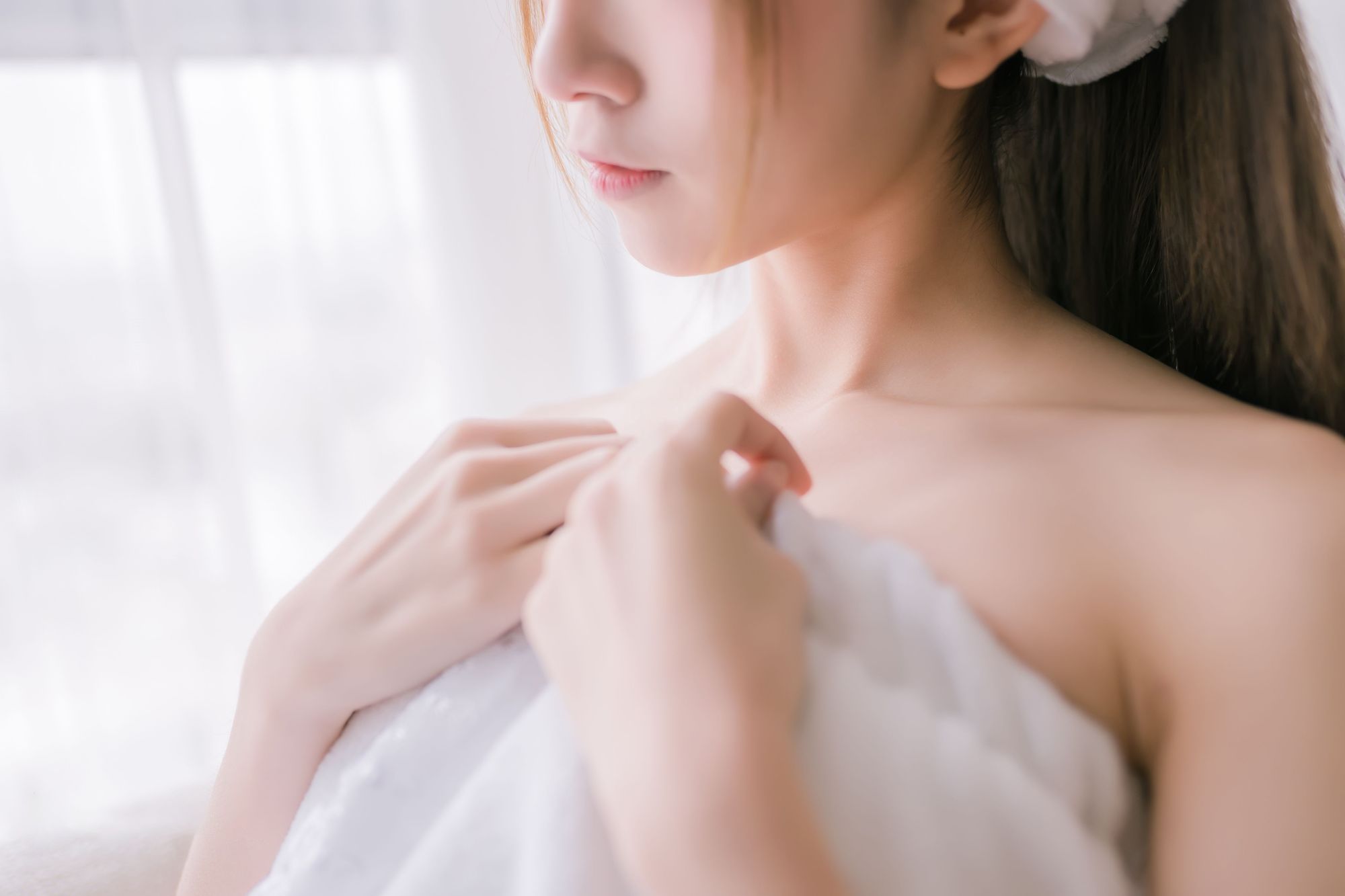 图片[43]-No.010-纯白浴巾 [44P]-coswz-cos王者