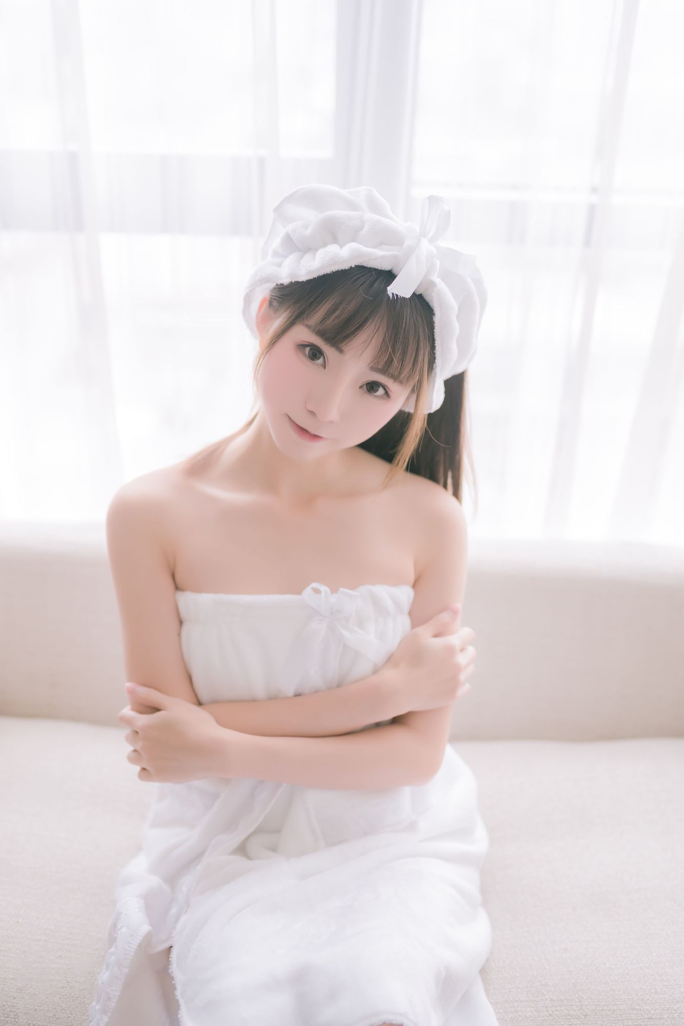 图片[39]-No.010-纯白浴巾 [44P]-coswz-cos王者