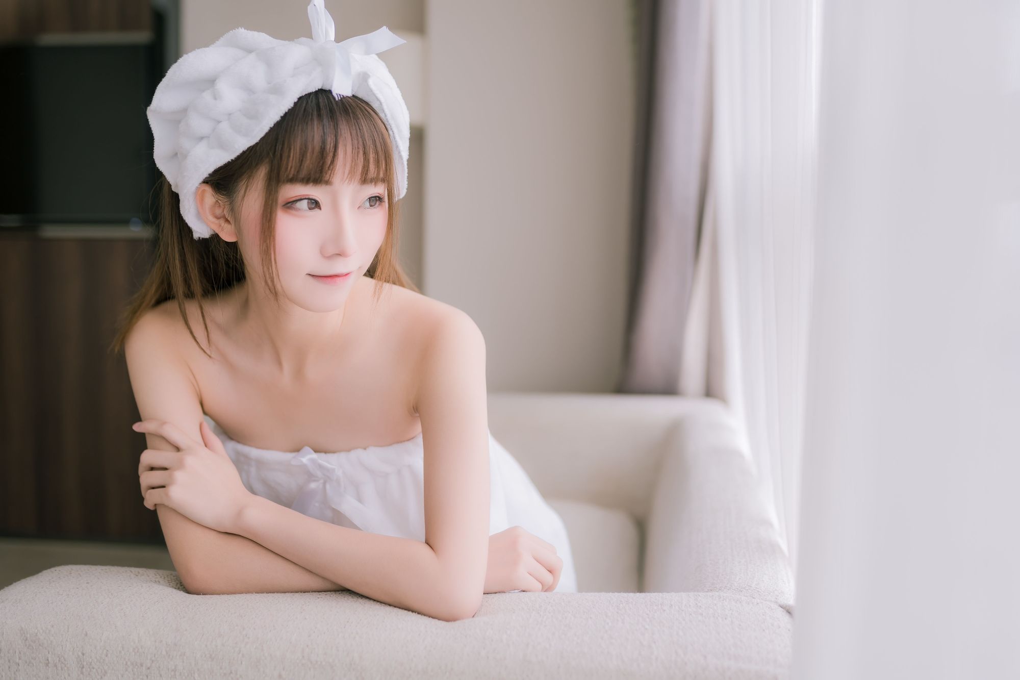 图片[38]-No.010-纯白浴巾 [44P]-coswz-cos王者