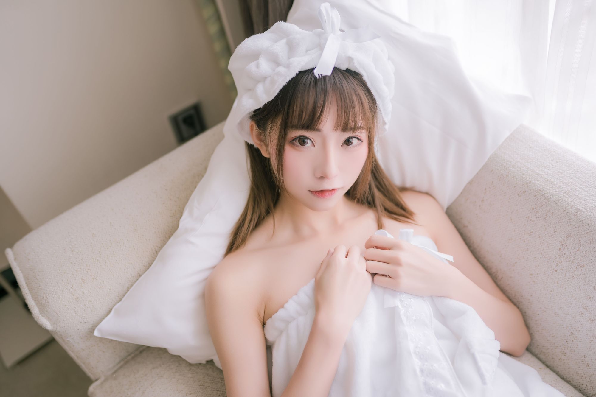 图片[34]-No.010-纯白浴巾 [44P]-coswz-cos王者