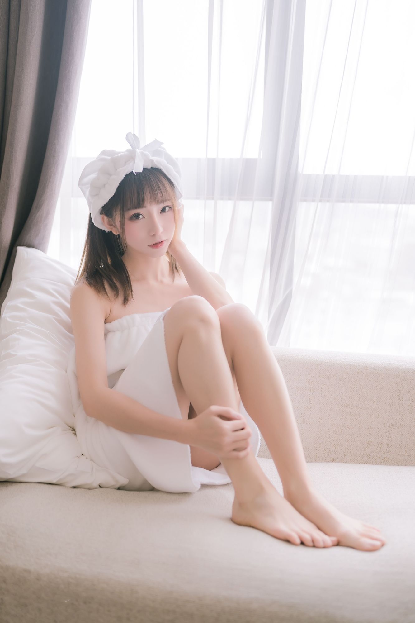 图片[33]-No.010-纯白浴巾 [44P]-coswz-cos王者