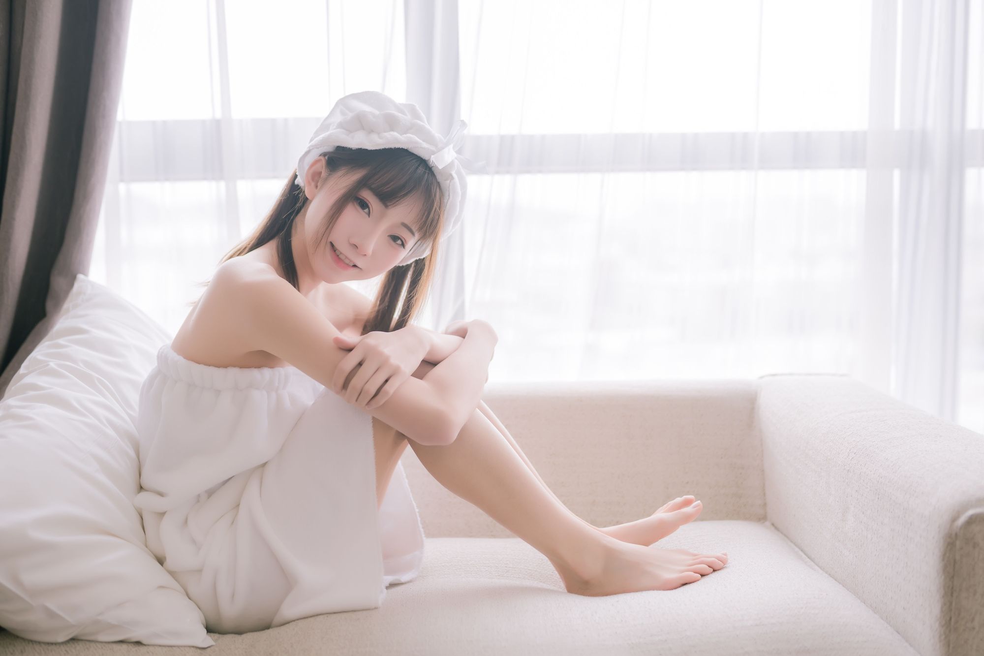 图片[32]-No.010-纯白浴巾 [44P]-coswz-cos王者