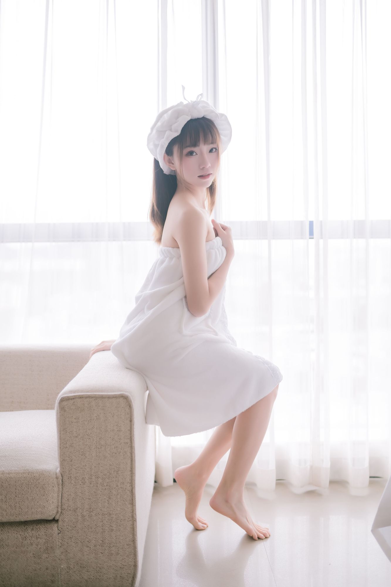图片[27]-No.010-纯白浴巾 [44P]-coswz-cos王者
