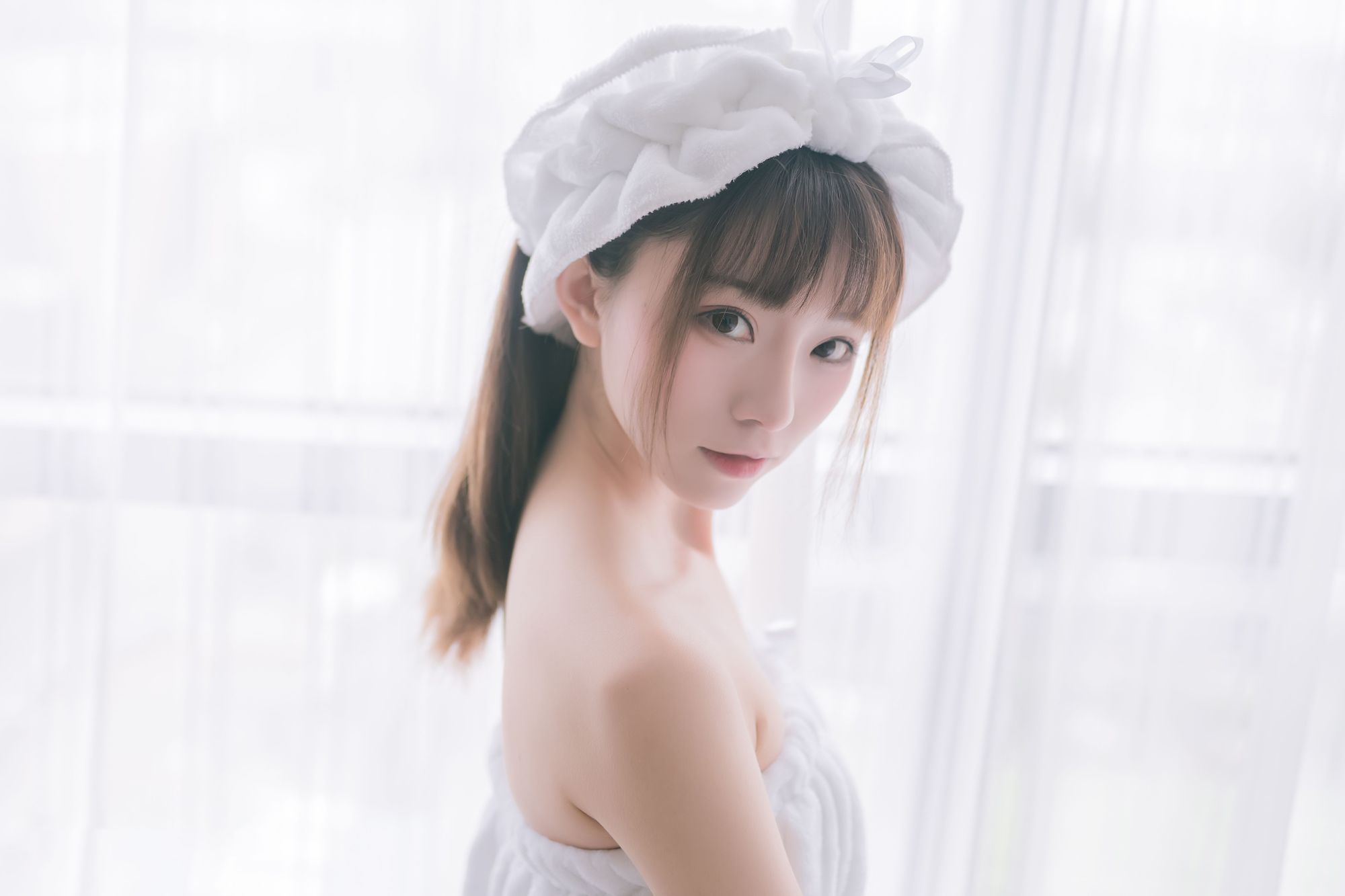 图片[26]-No.010-纯白浴巾 [44P]-coswz-cos王者