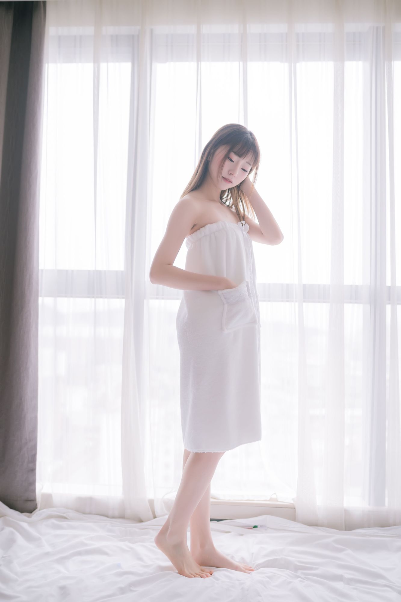图片[17]-No.010-纯白浴巾 [44P]-coswz-cos王者