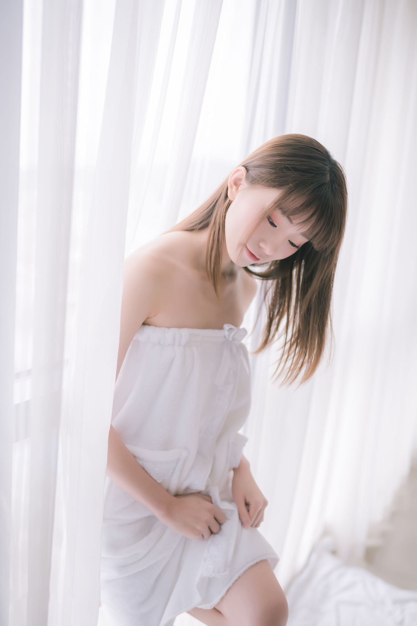 图片[16]-No.010-纯白浴巾 [44P]-coswz-cos王者