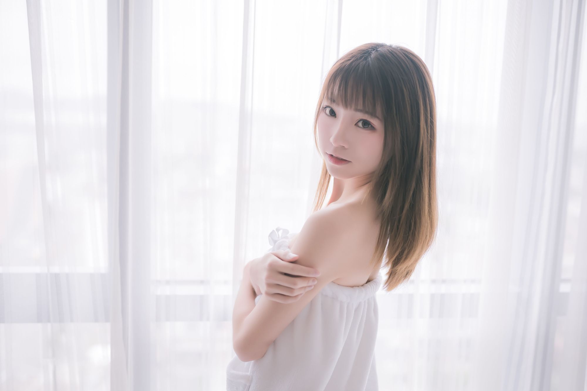 图片[15]-No.010-纯白浴巾 [44P]-coswz-cos王者