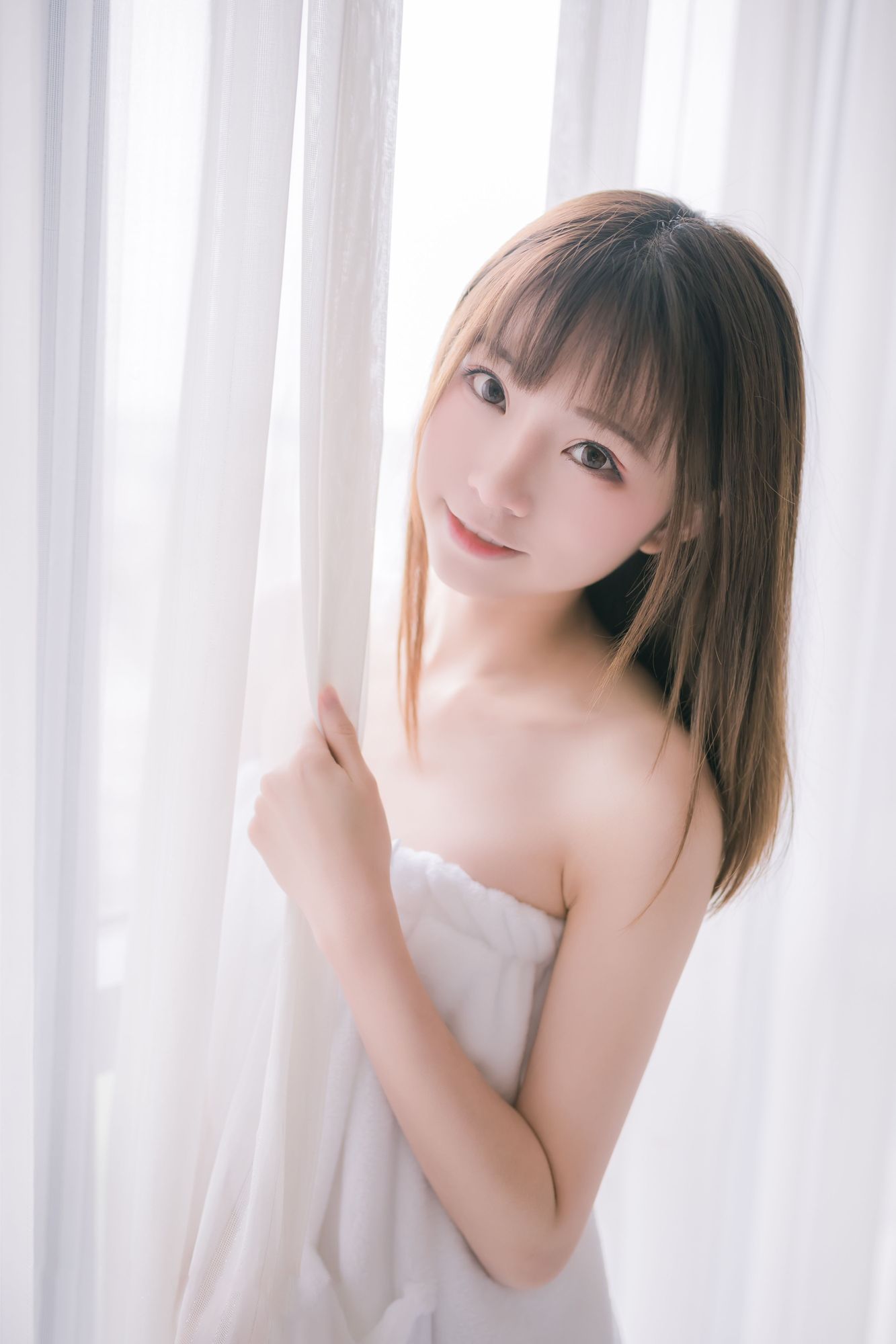 图片[14]-No.010-纯白浴巾 [44P]-coswz-cos王者