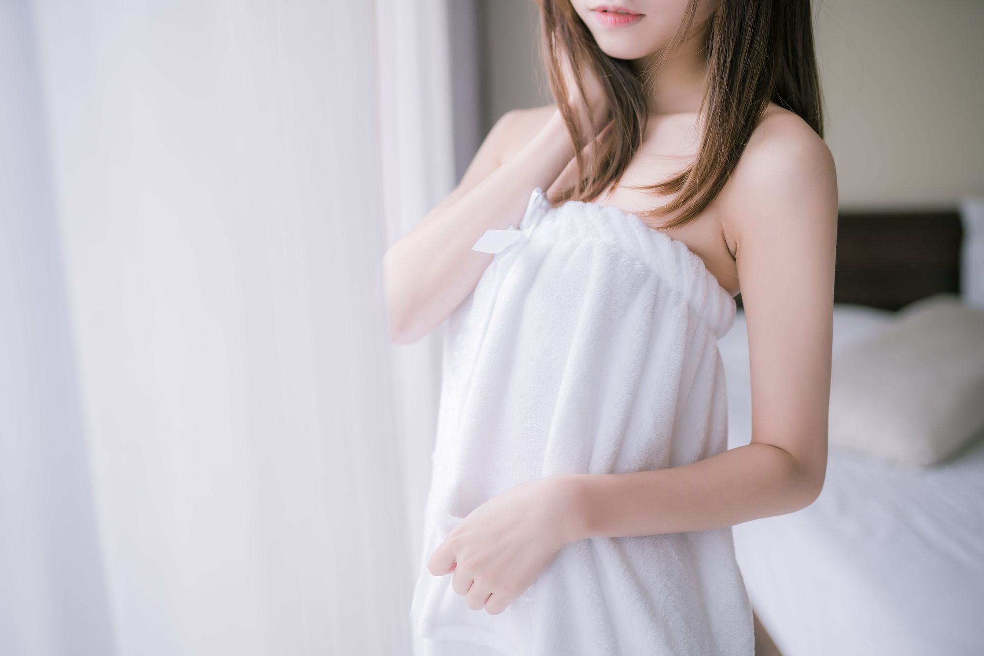 图片[7]-No.010-纯白浴巾 [44P]-coswz-cos王者