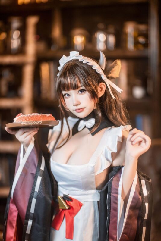 No.011-樫野牛牛女仆 [40P 7V]-coswz-cos王者