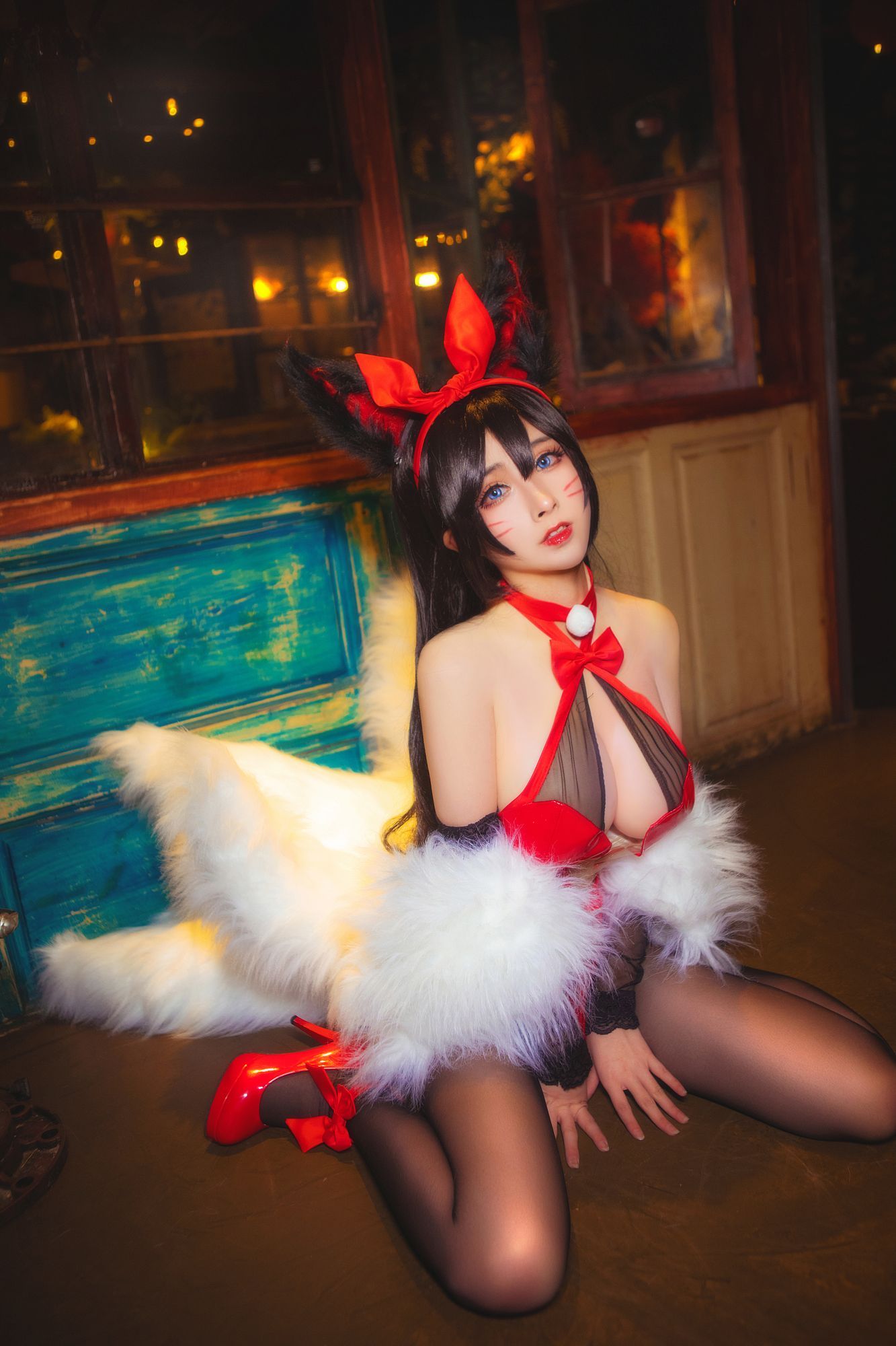 图片[6]-No.013-凉凉子兔女郎阿狸 [14P]-coswz-cos王者