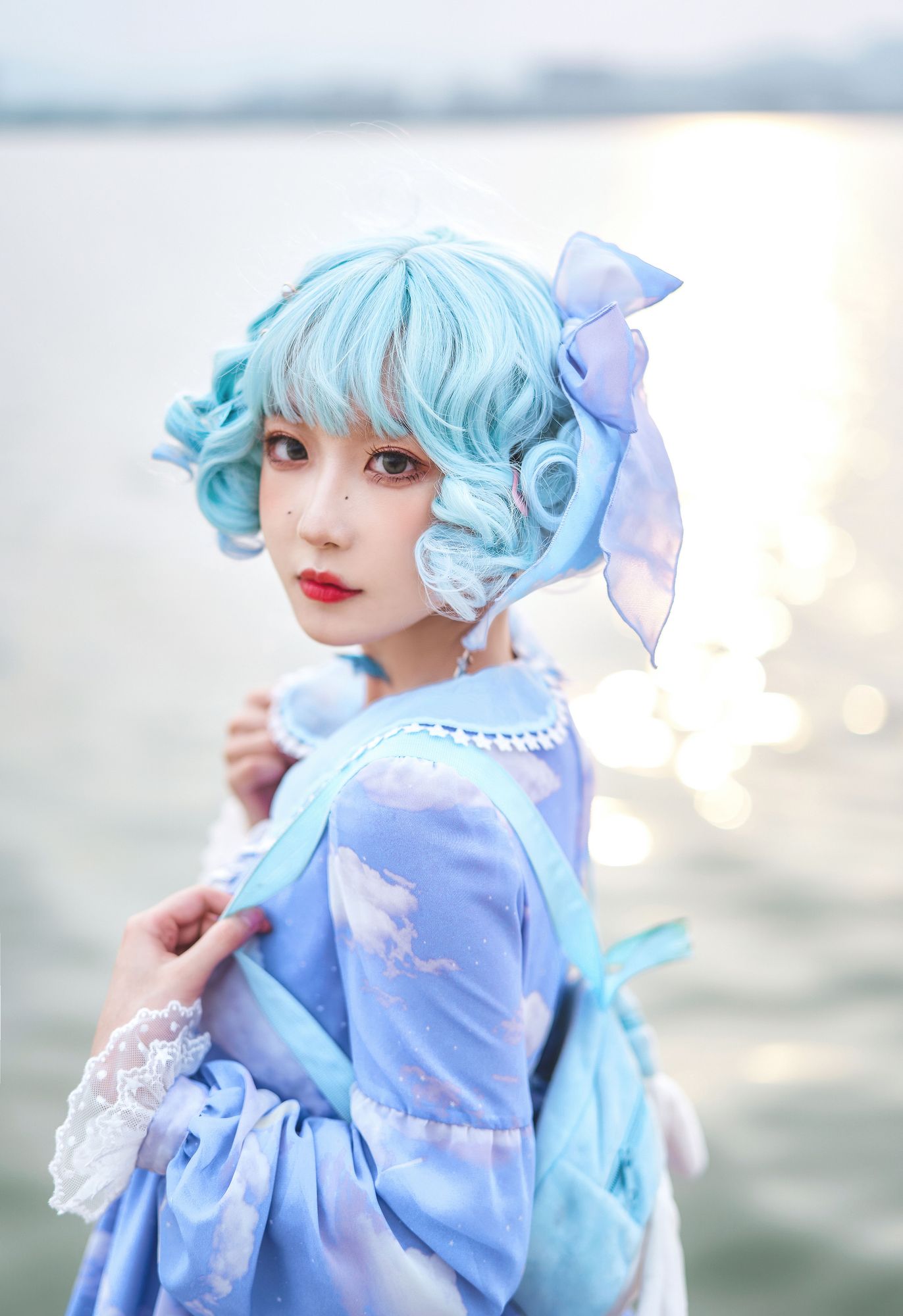 图片[6]-No.016-lolita蓝裙 [9P]-coswz-cos王者
