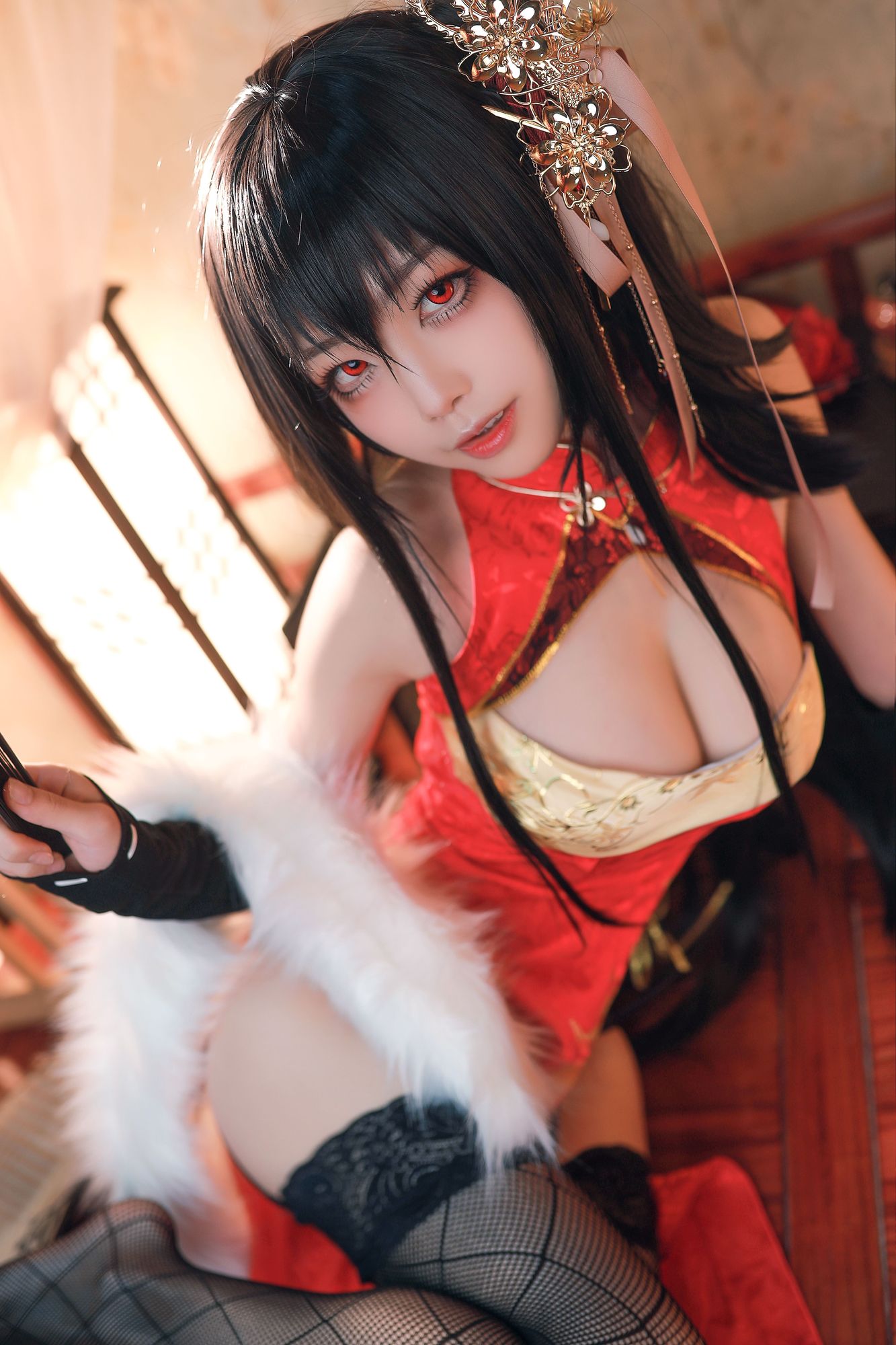 图片[6]-No.016-大鳳 旗袍 [40P]-coswz-cos王者