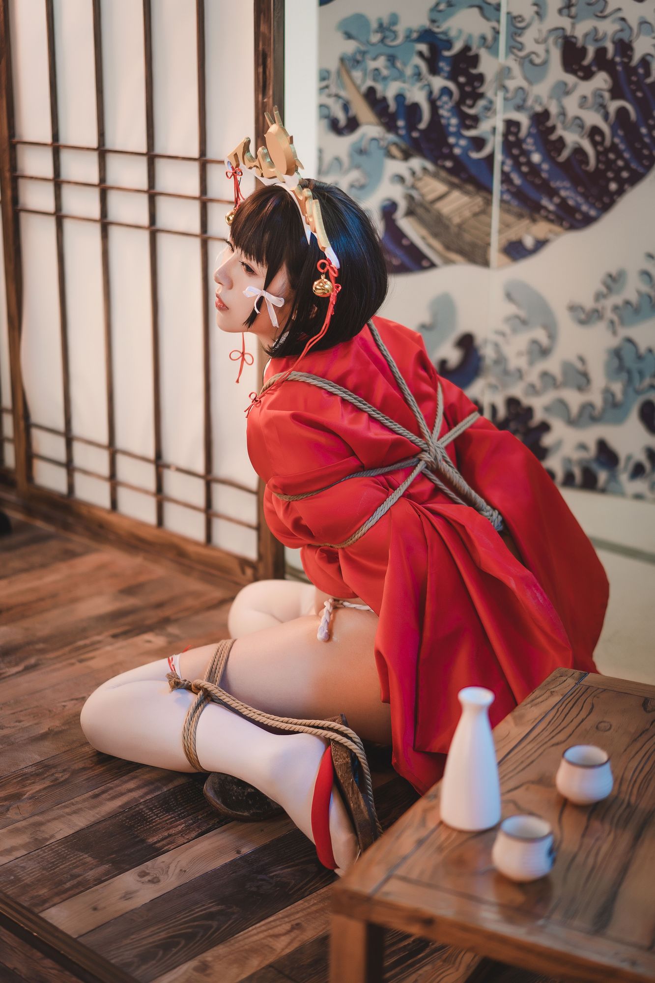 图片[5]-No.016-黑兽巫女 辉夜 [31P]-coswz-cos王者