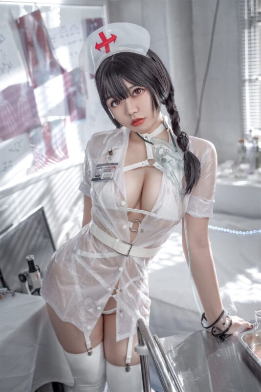 No.017-未来白色护士 [52P]-coswz-cos王者