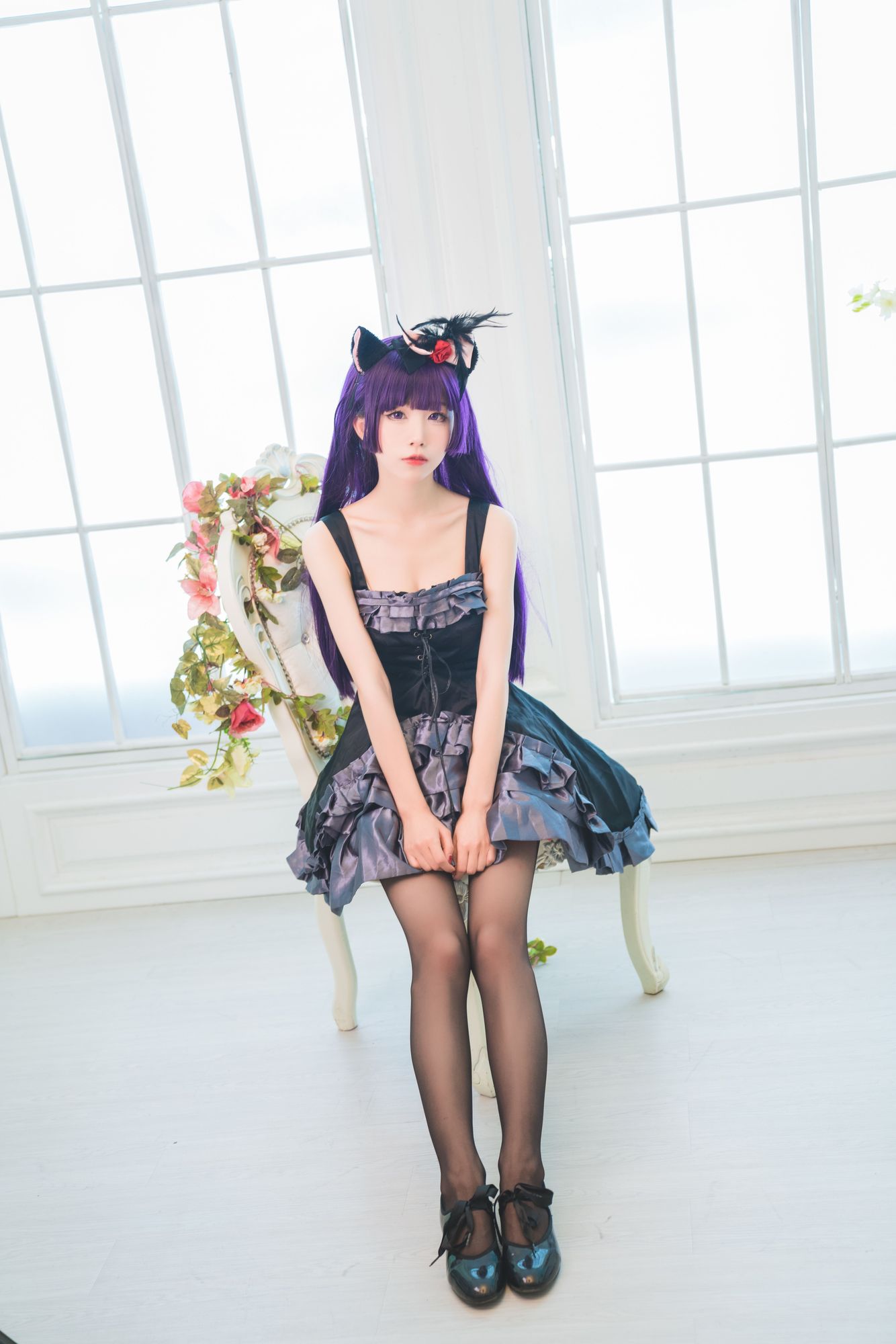 图片[8]-No.018-黑猫 冷门小礼服 [9P]-coswz-cos王者