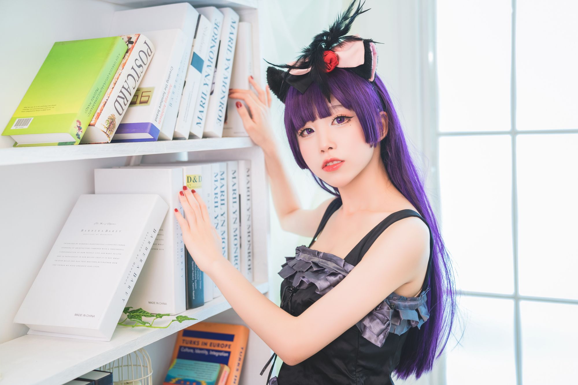 图片[6]-No.018-黑猫 冷门小礼服 [9P]-coswz-cos王者
