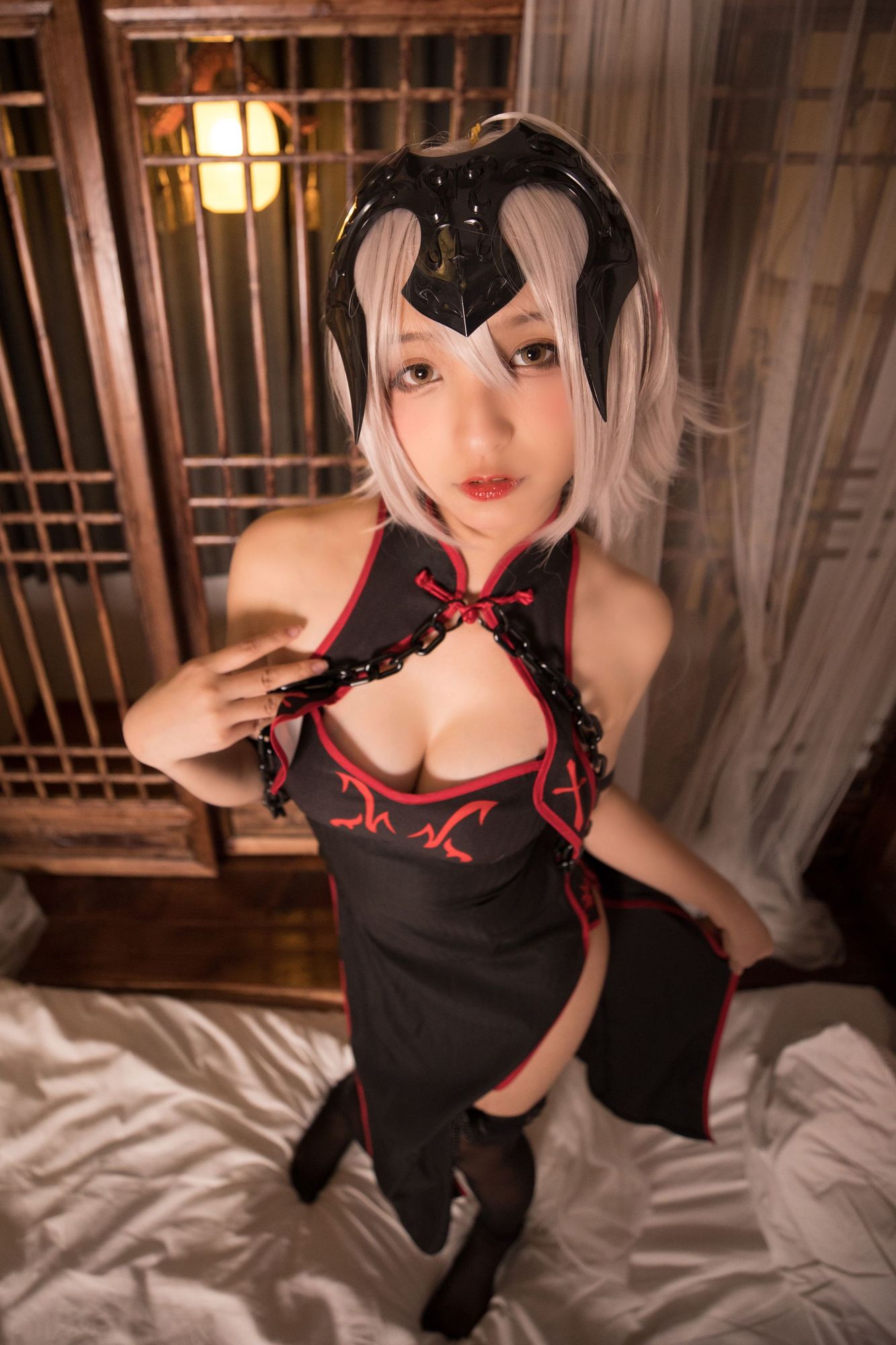 图片[149]-No.030-旗袍黑贞 [150P]-coswz-cos王者