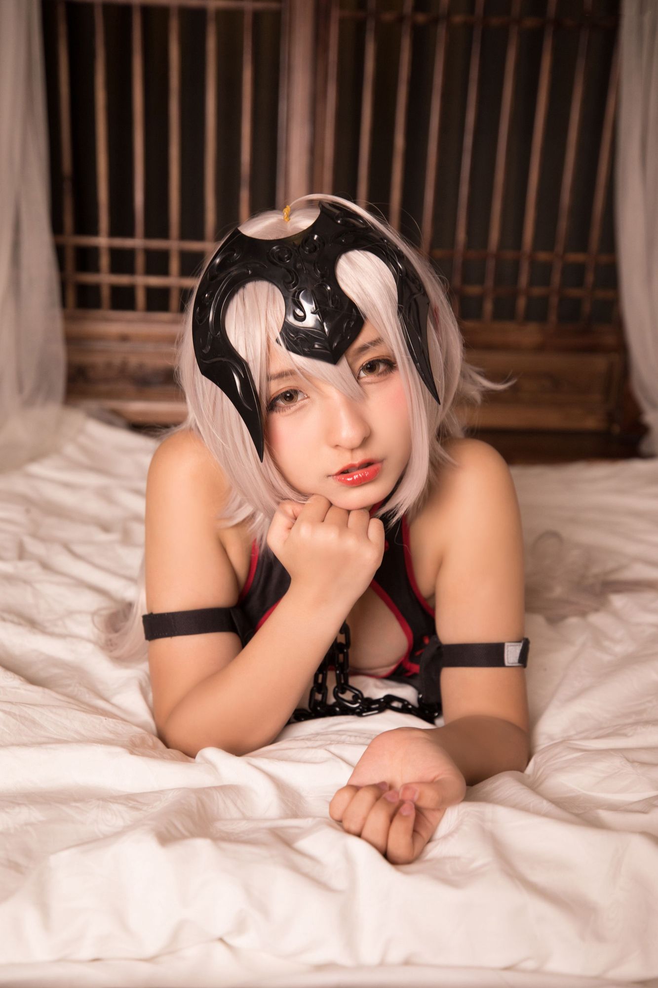 图片[121]-No.030-旗袍黑贞 [150P]-coswz-cos王者