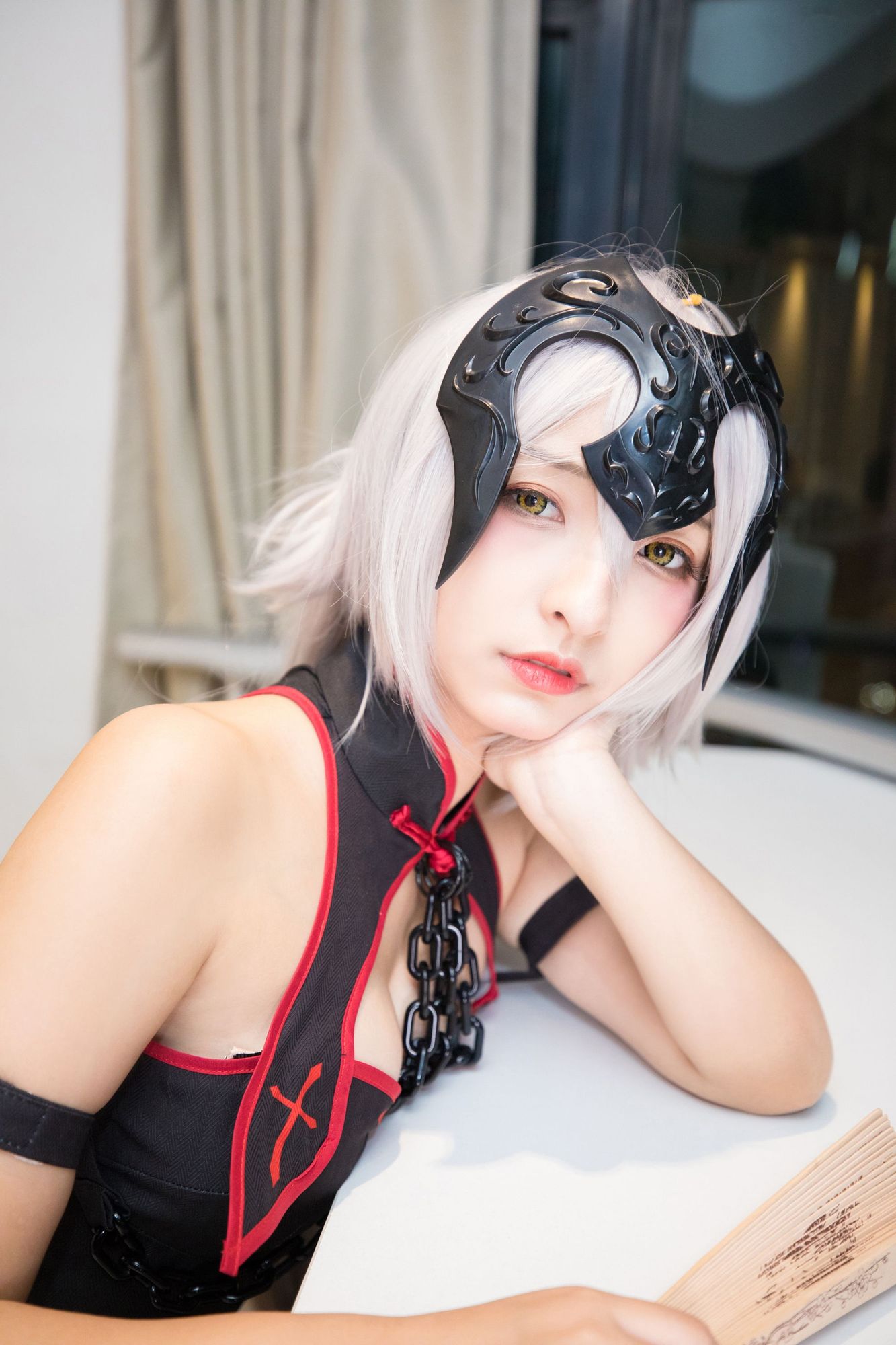 图片[83]-No.030-旗袍黑贞 [150P]-coswz-cos王者