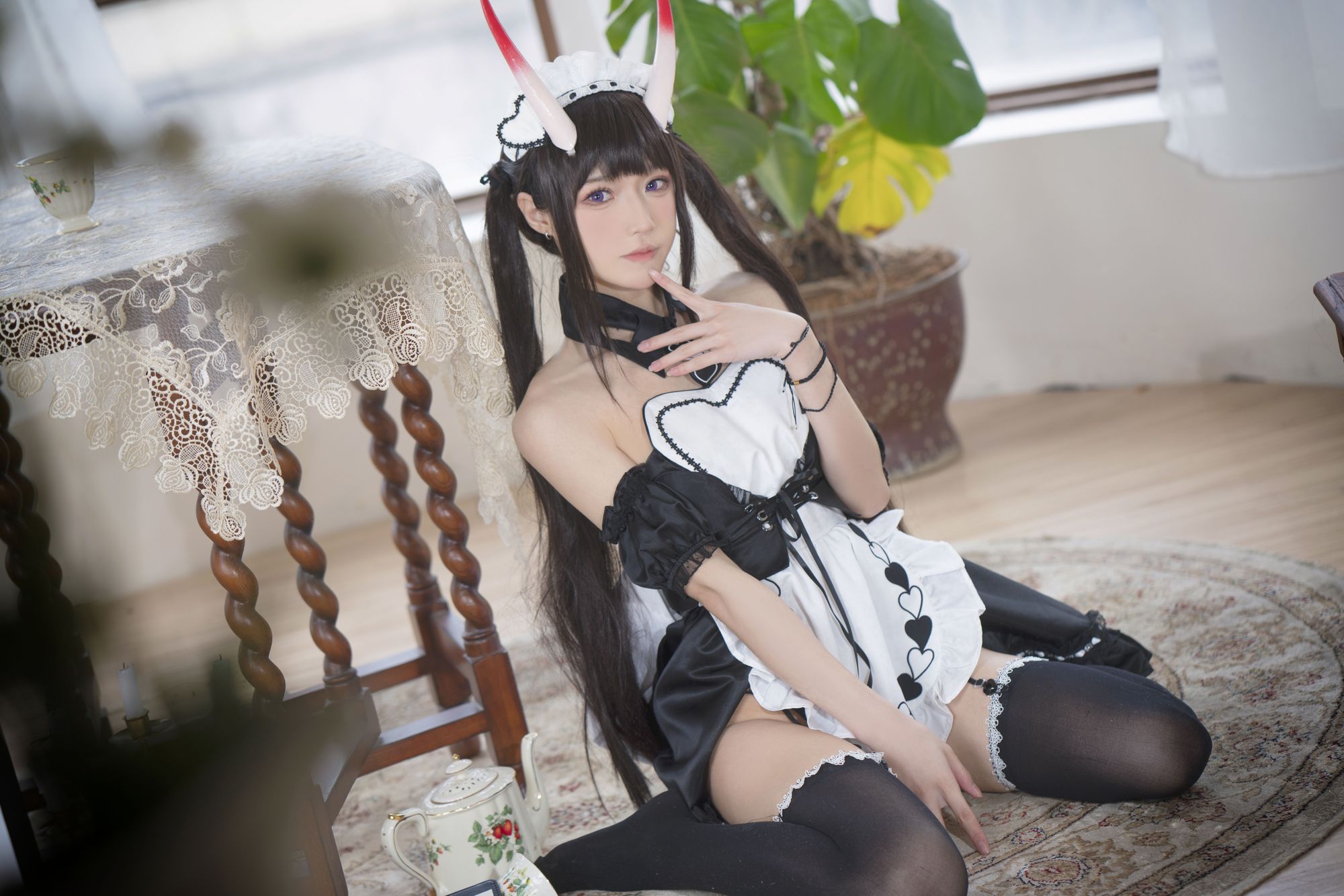 图片[5]-No.048-1月舰长图包 能代女仆 [23P]-coswz-cos王者