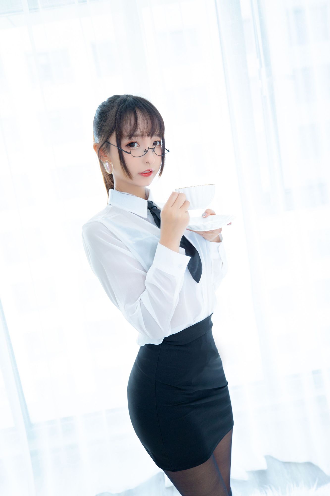 图片[150]-No.048-ホワイトオフィス [150P]-coswz-cos王者