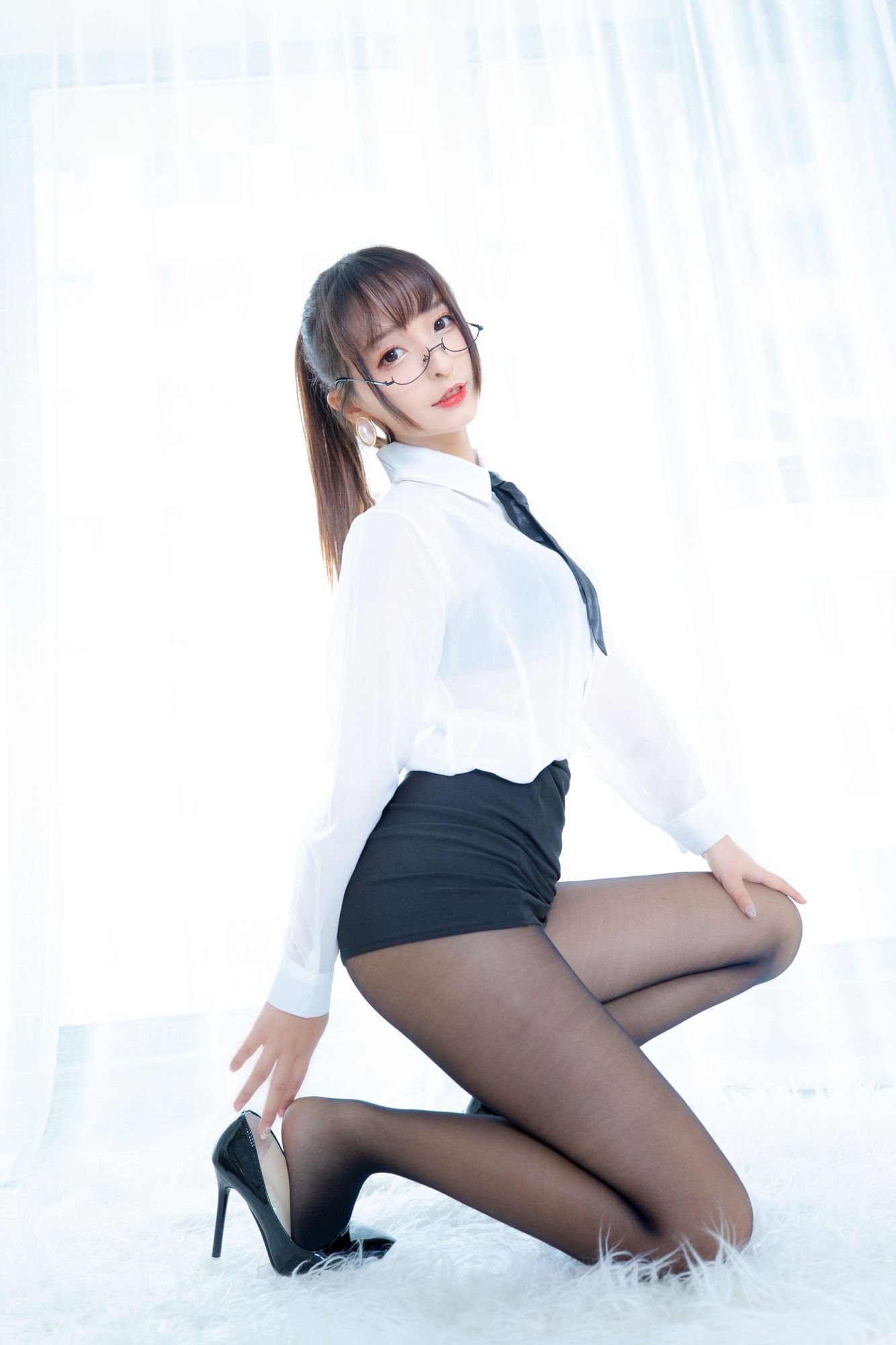 图片[136]-No.048-ホワイトオフィス [150P]-coswz-cos王者