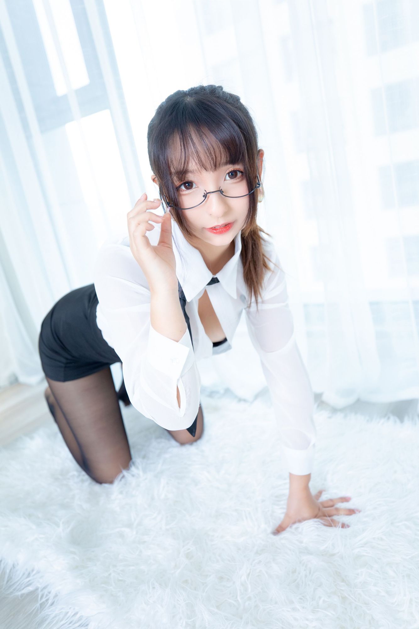 图片[90]-No.048-ホワイトオフィス [150P]-coswz-cos王者