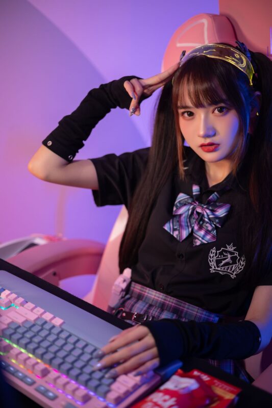 No.054-电竞少女 [21P]-coswz-cos王者