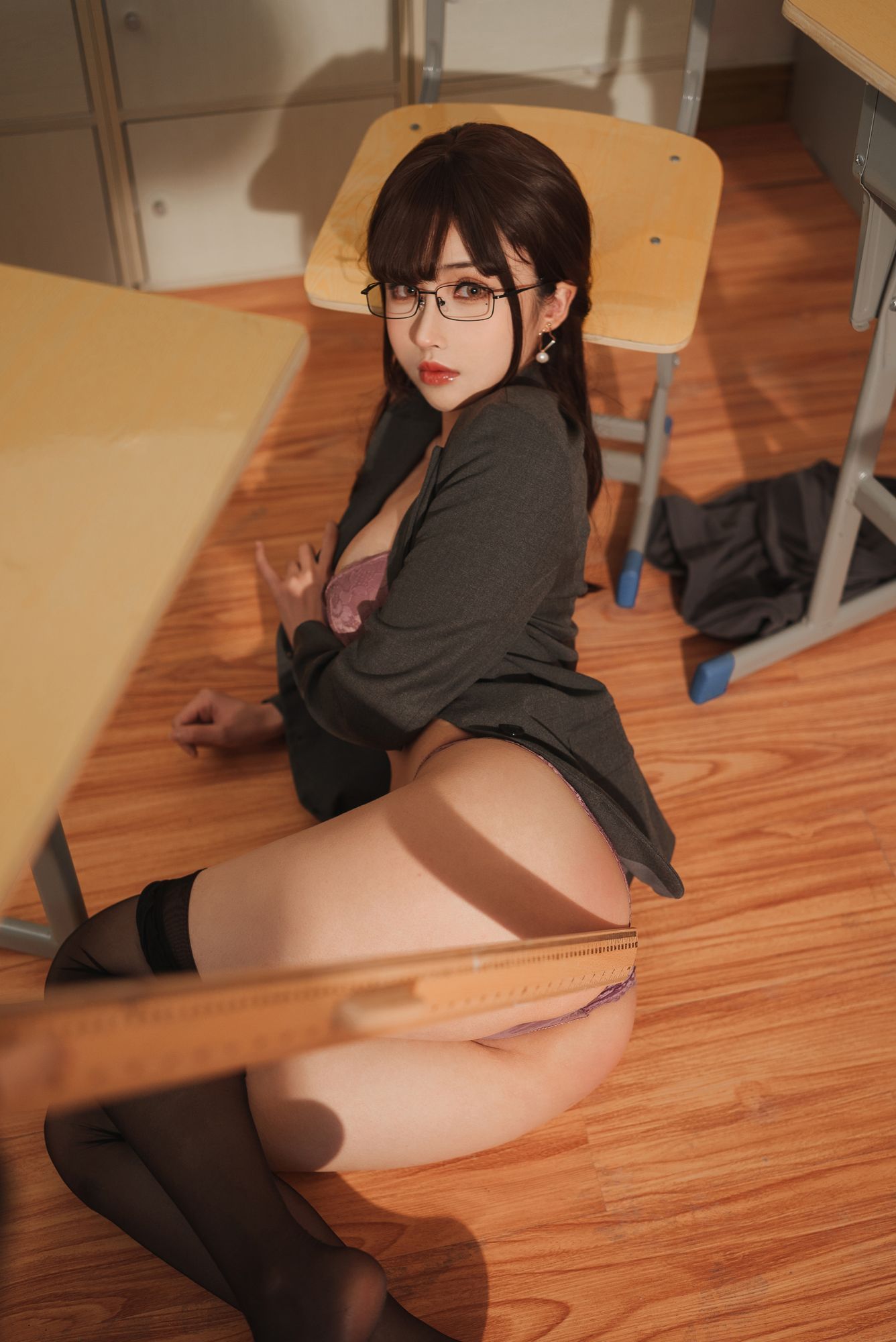 图片[6]-No.084-《年上の韵》奇怪的老师 [25P]-coswz-cos王者