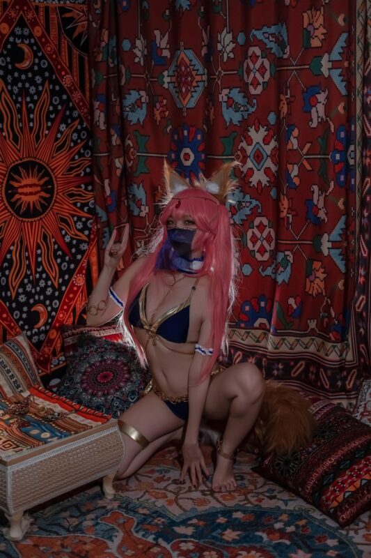 No.087-玉藻前舞娘 [22P]-coswz-cos王者