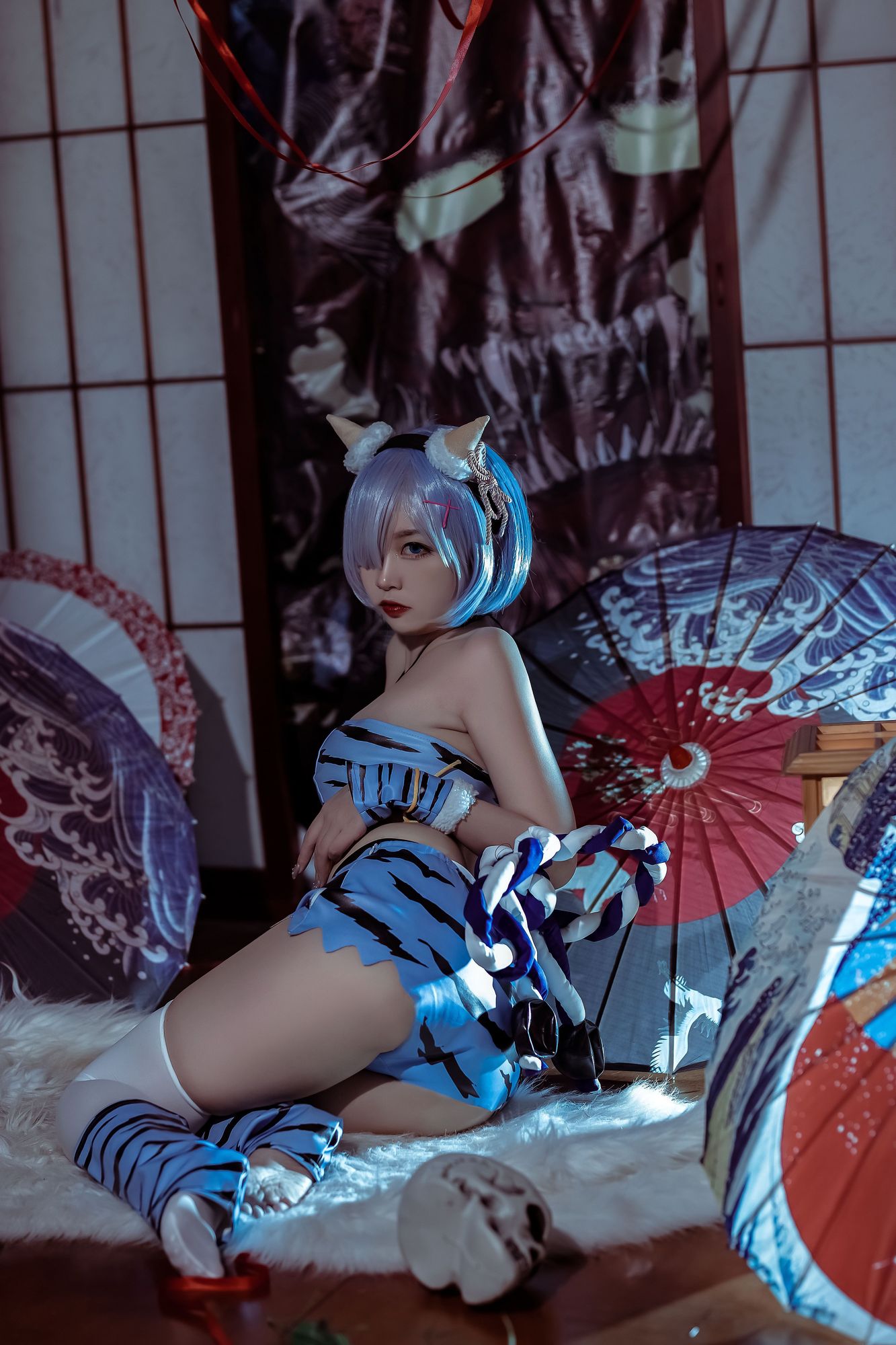 图片[6]-No.110-蕾姆夏日鬼衣 [12P]-coswz-cos王者