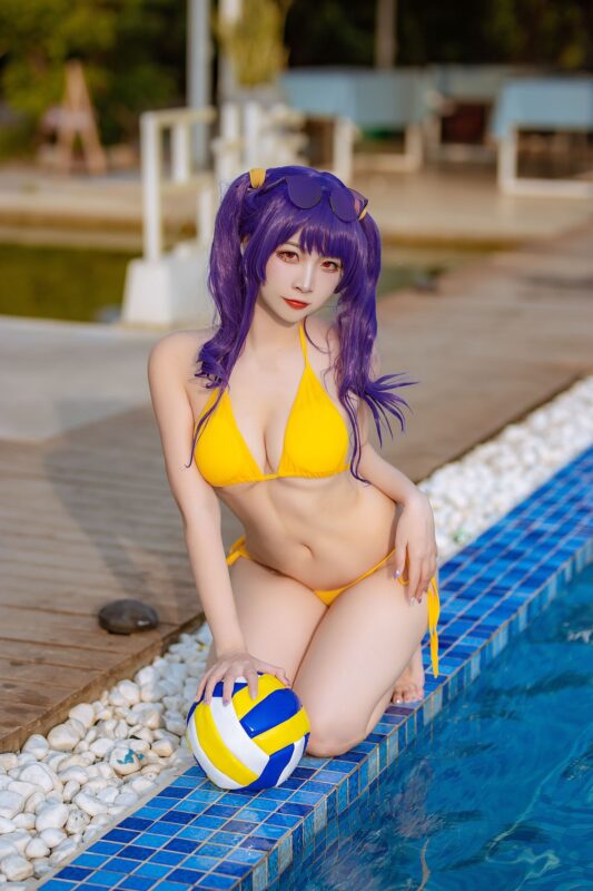 No.133-碧蓝波拉泳装 [20P]-coswz-cos王者