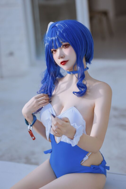 No.134-碧蓝 圣路易斯泳装 [26P]-coswz-cos王者