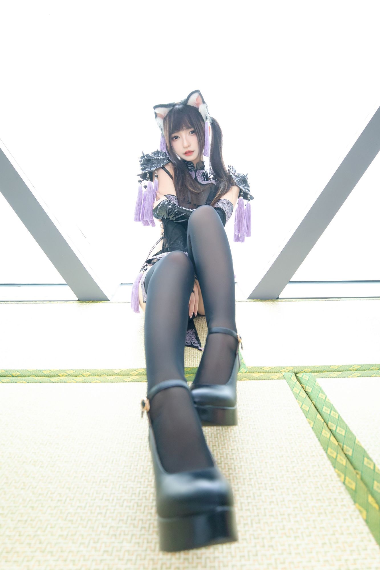 图片[40]-No.136-旗袍猫女 [75P 2V]-coswz-cos王者