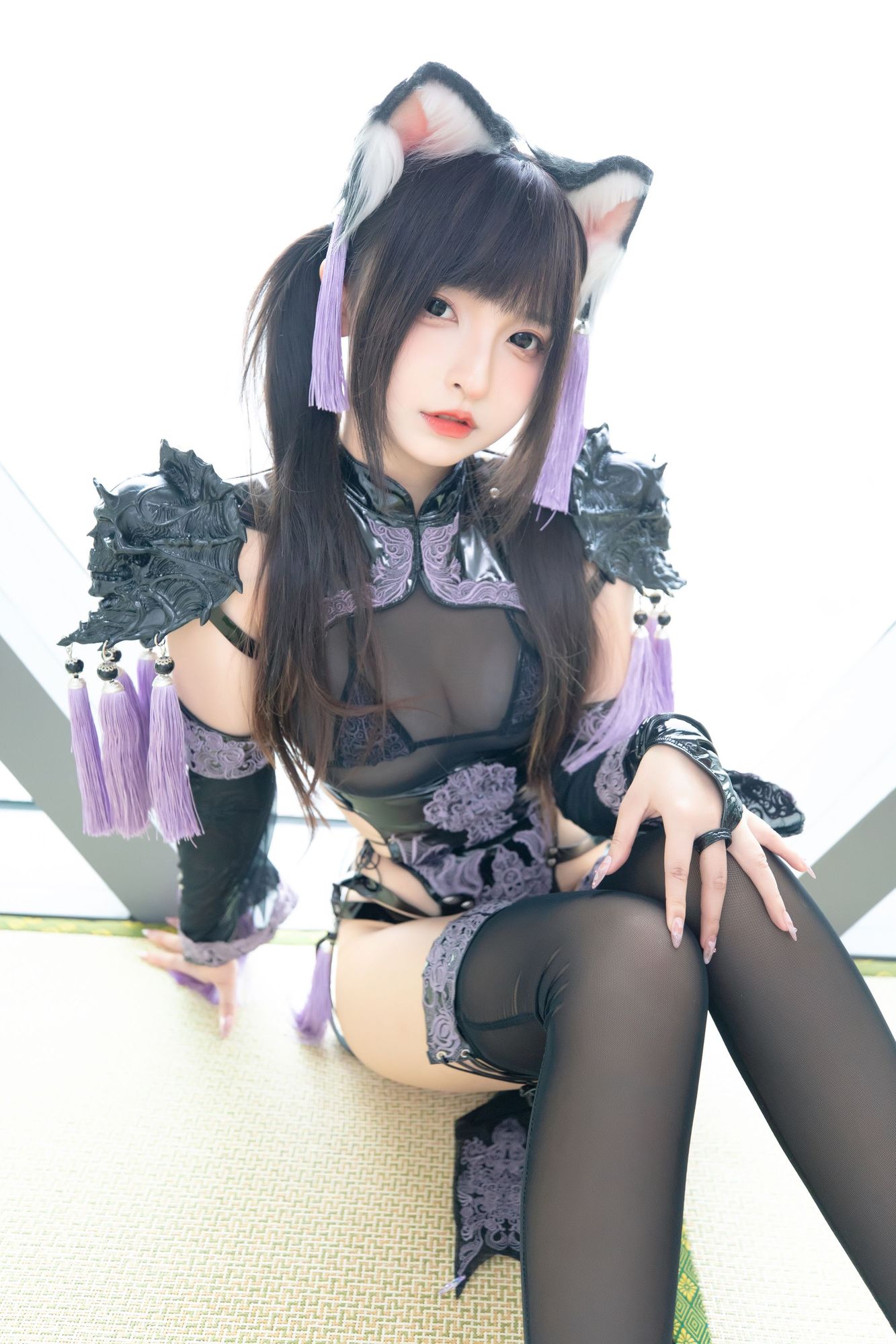 图片[46]-No.136-旗袍猫女 [75P 2V]-coswz-cos王者