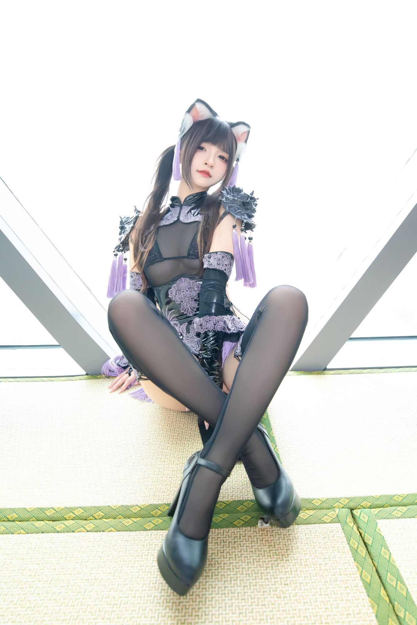 图片[48]-No.136-旗袍猫女 [75P 2V]-coswz-cos王者