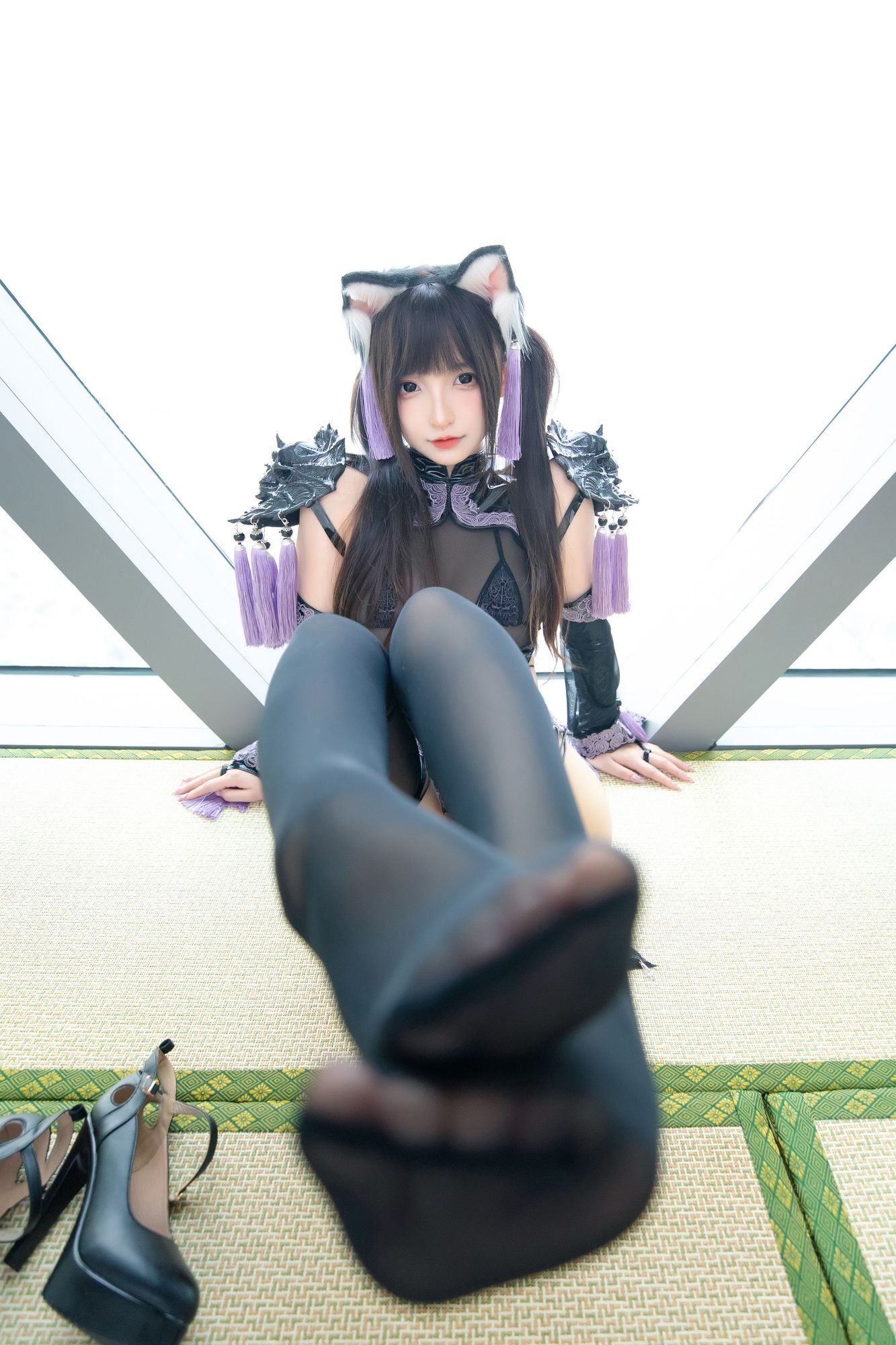 图片[61]-No.136-旗袍猫女 [75P 2V]-coswz-cos王者