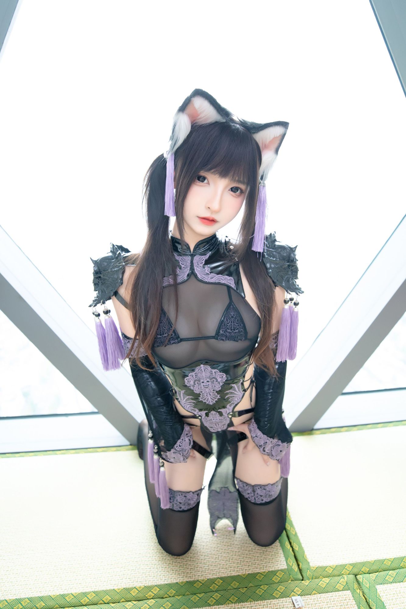 图片[74]-No.136-旗袍猫女 [75P 2V]-coswz-cos王者