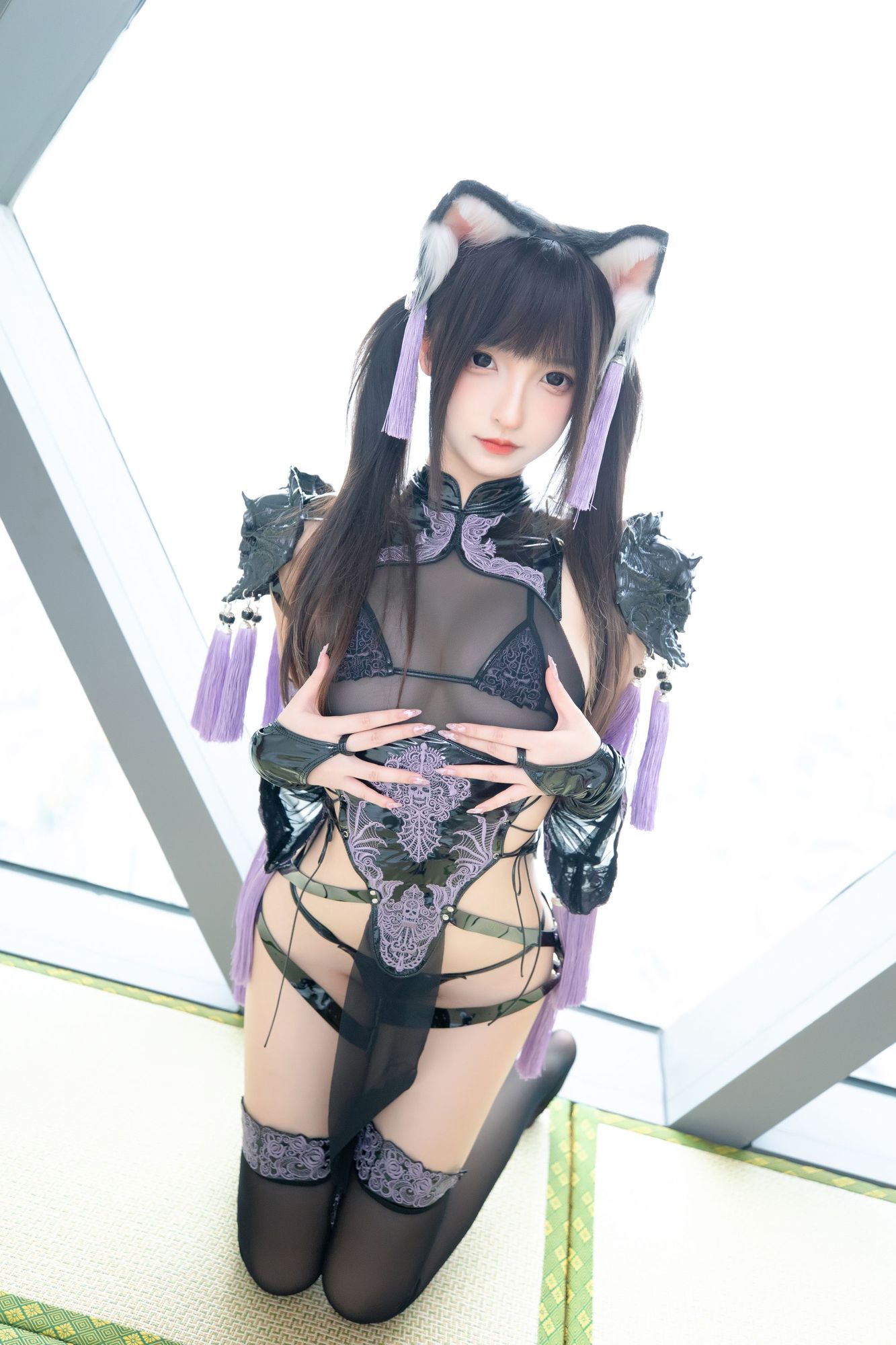 图片[73]-No.136-旗袍猫女 [75P 2V]-coswz-cos王者